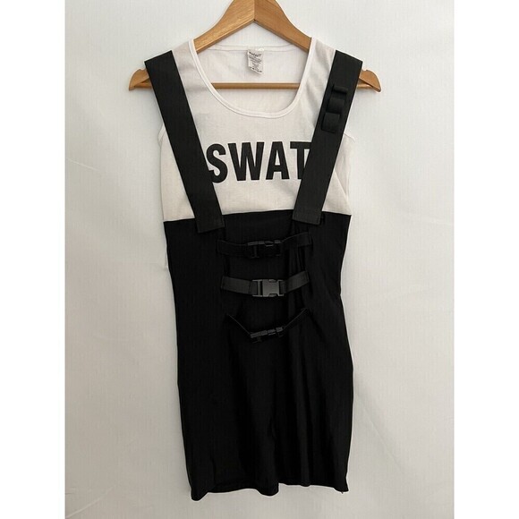 Spirit Halloween Women's Halloween Costume SWAT Officer, S/M, New Without Tag - Picture 2 of 10